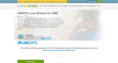 Desktop Screenshot of cdmloanscheme.org