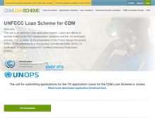 Tablet Screenshot of cdmloanscheme.org